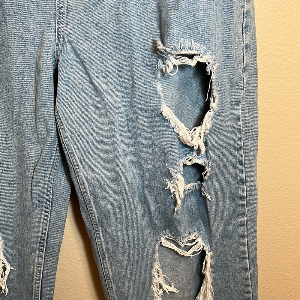 Bdg Urban Outfitters Plus Size High Rise Baggy Distressed Jeans - Picture 5 of 14